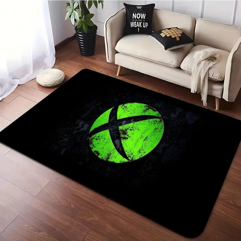 Gaming Accessories Boys - Xbox Gaming Teppich, Wohnzimmer, waschbar, Boden,