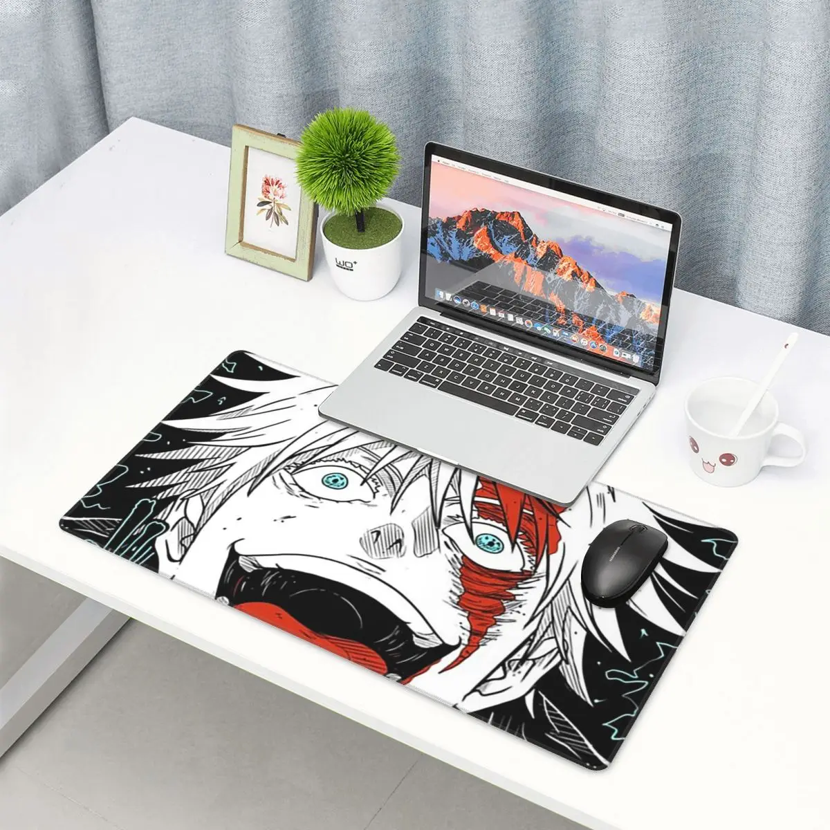 Jjk Gaming Accessories - Großes Mauspad JJK Anime Gojo Satoru