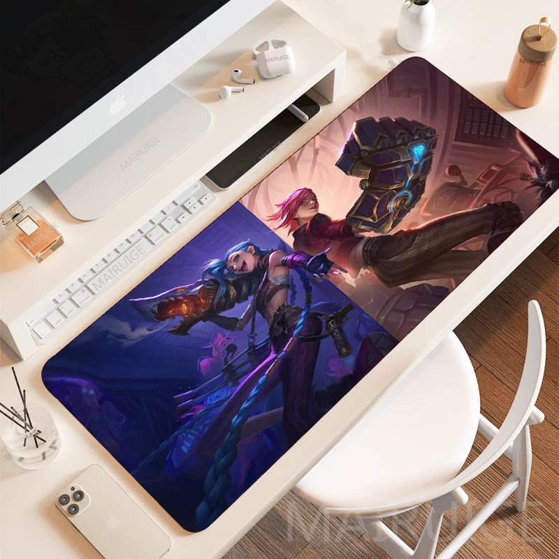 Jinx Gaming Accessories - Anime Mädchen Mousepads Mauspad Tastatur Mauspad