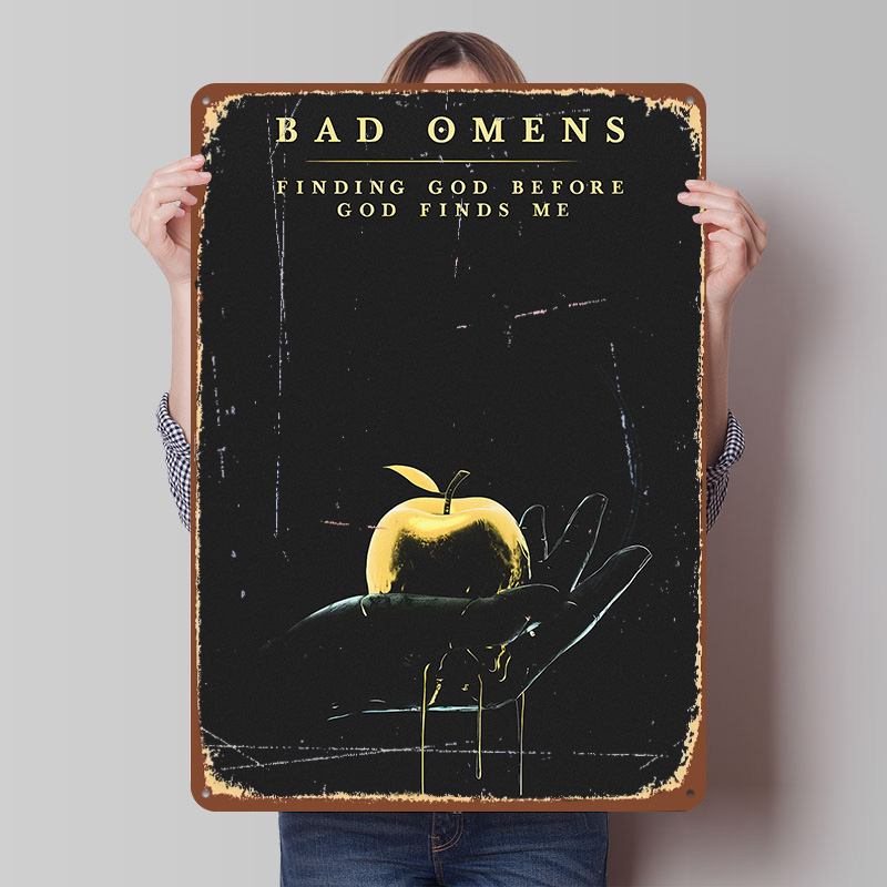 Omen Gaming Accessories - Bad Omens Poster Individualisierte Wandkunst Vintage