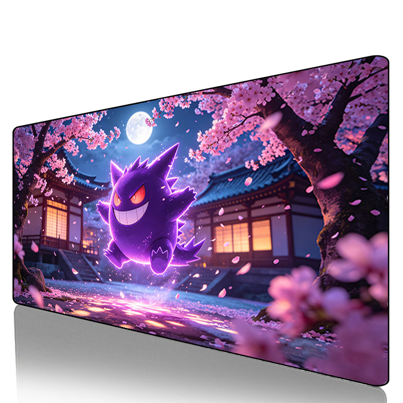 Gaming Accessories For Table - Mauspads Pokemon Pikachu Gengar Original Gummimatte