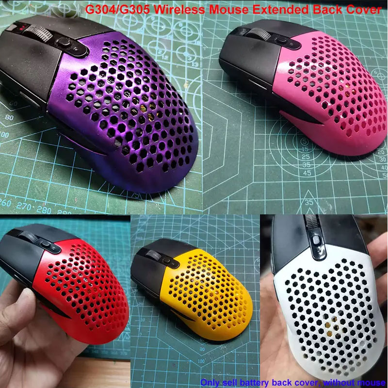 Gaming Hardware And Accessories - Kompatibles G304-Batteriefach, hintere Abdeckung, 3D-gedruckt, leicht,