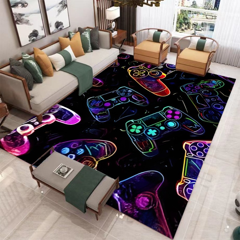 Gaming Accessories Boys - Gaming-Teppich für Jungenzimmer, Gamer-Teppich, Teppich für