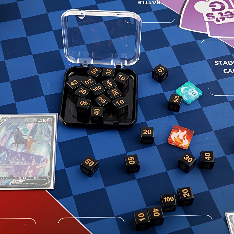 10 Stück Zählwürfel, PTCG-Acry – Gaming Accessories Must Have Bewertung und Preis
