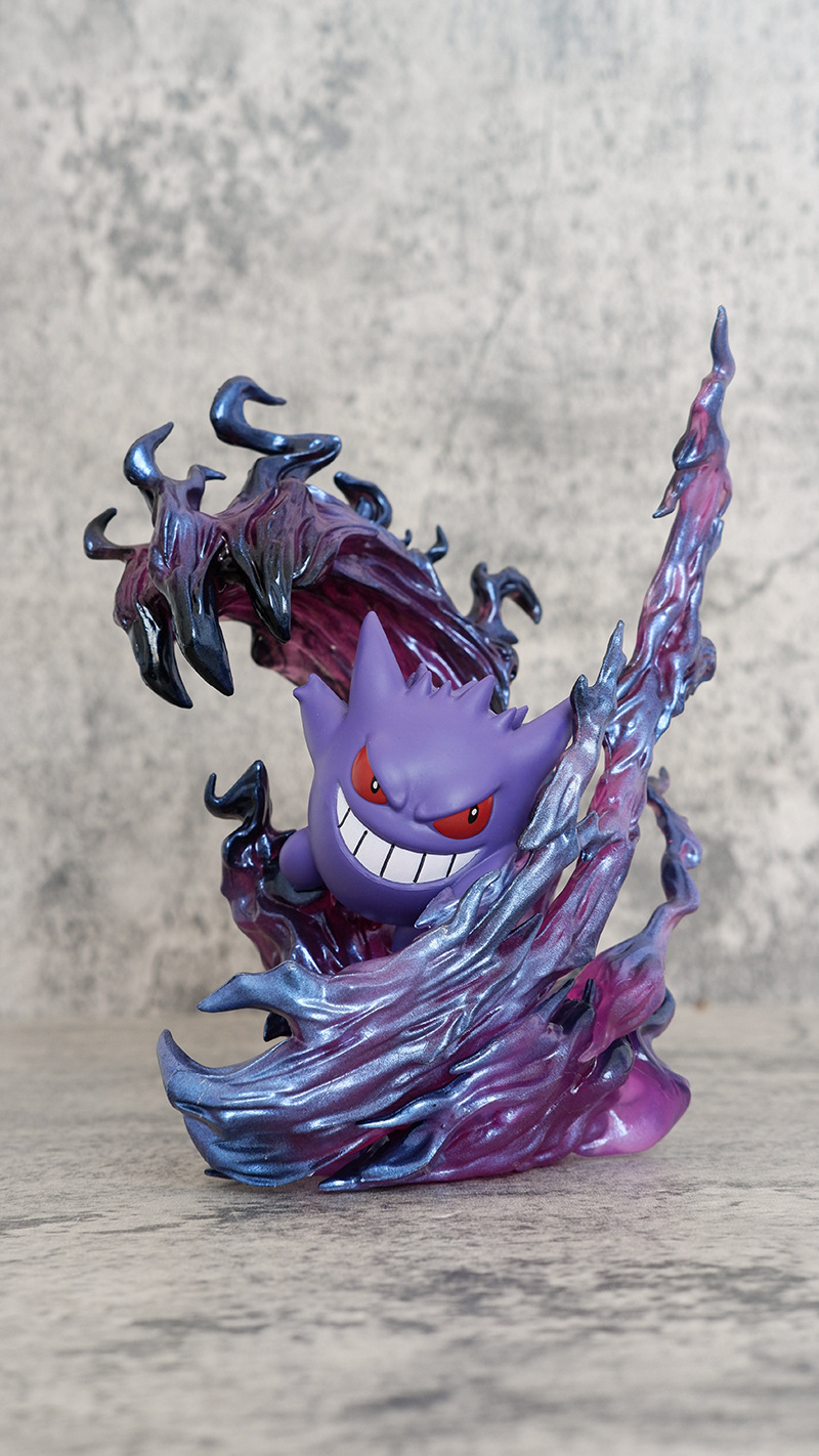 19cm Anime Pokemon Gengar Kamp – Gaming Accessories Toys Bewertung und Preis