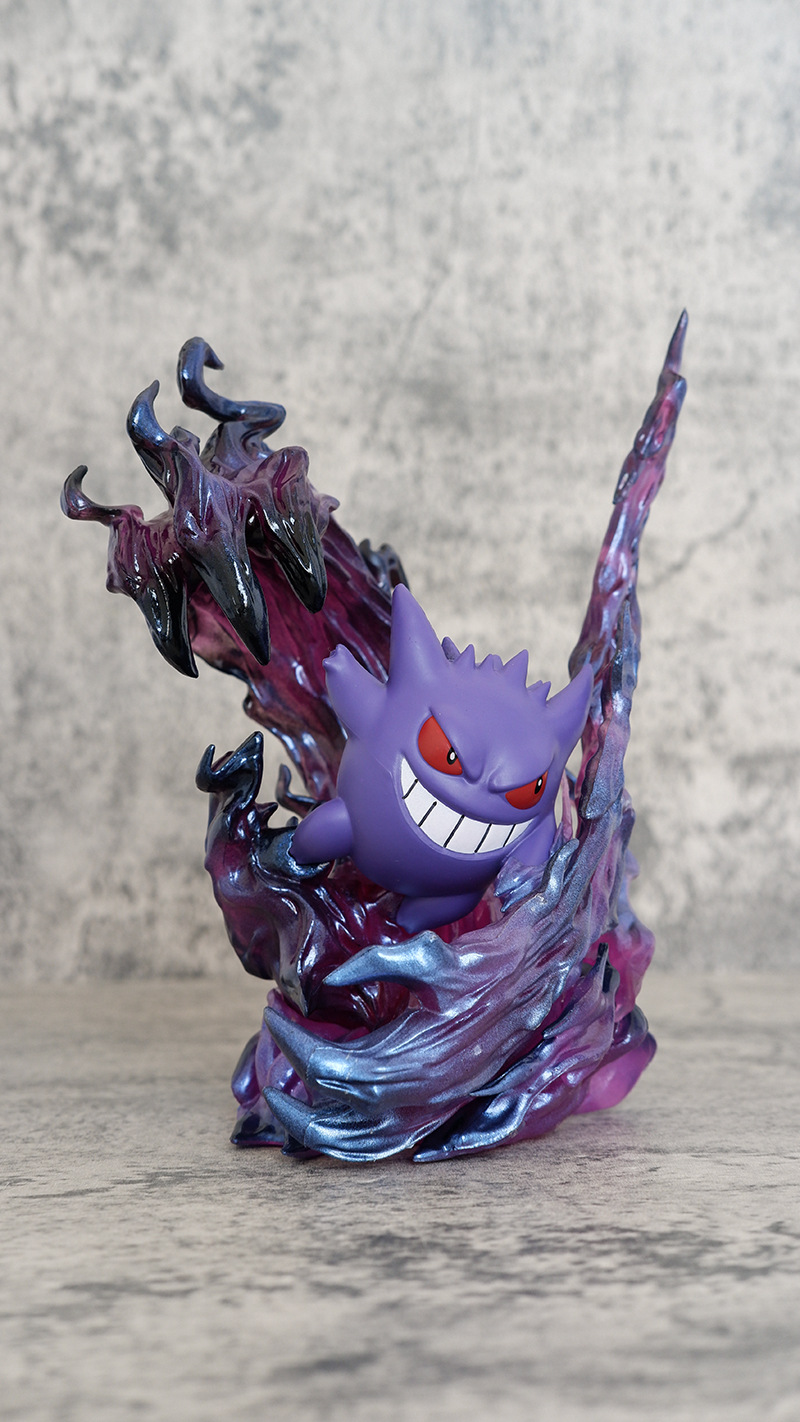 19cm Anime Pokemon Gengar Kamp – Gaming Accessories Toys Bewertung und Preis