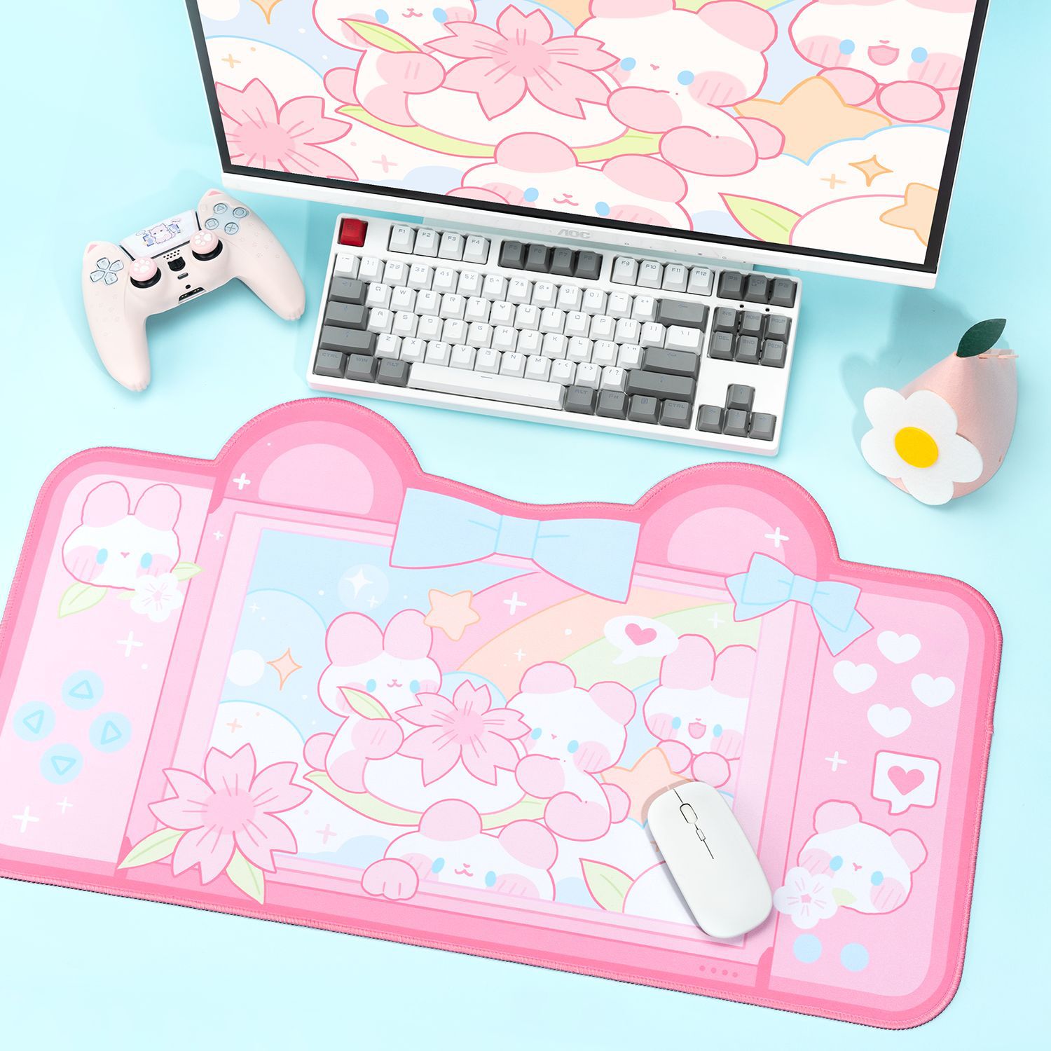 Extra Große Kawaii Gaming Maus – Gaming Accessories Laptop Bewertung und Preis