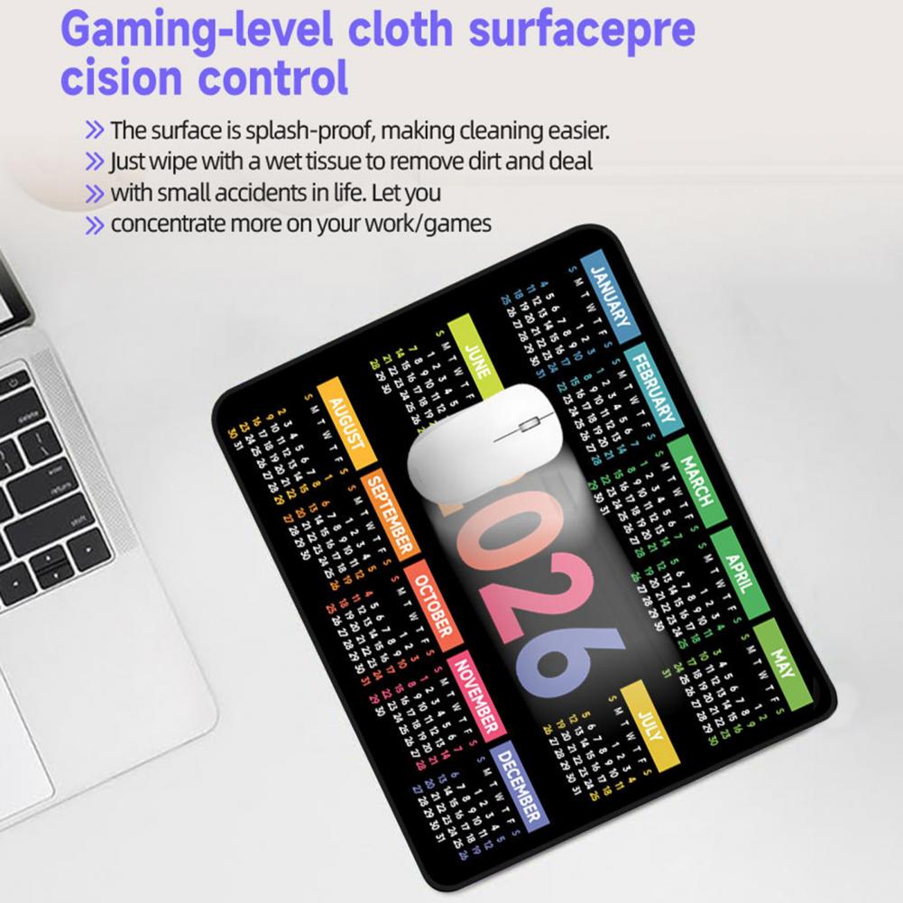 2026-Kalender-Mauspad, wasserd – Gaming Accessories Laptop Bewertung und Preis
