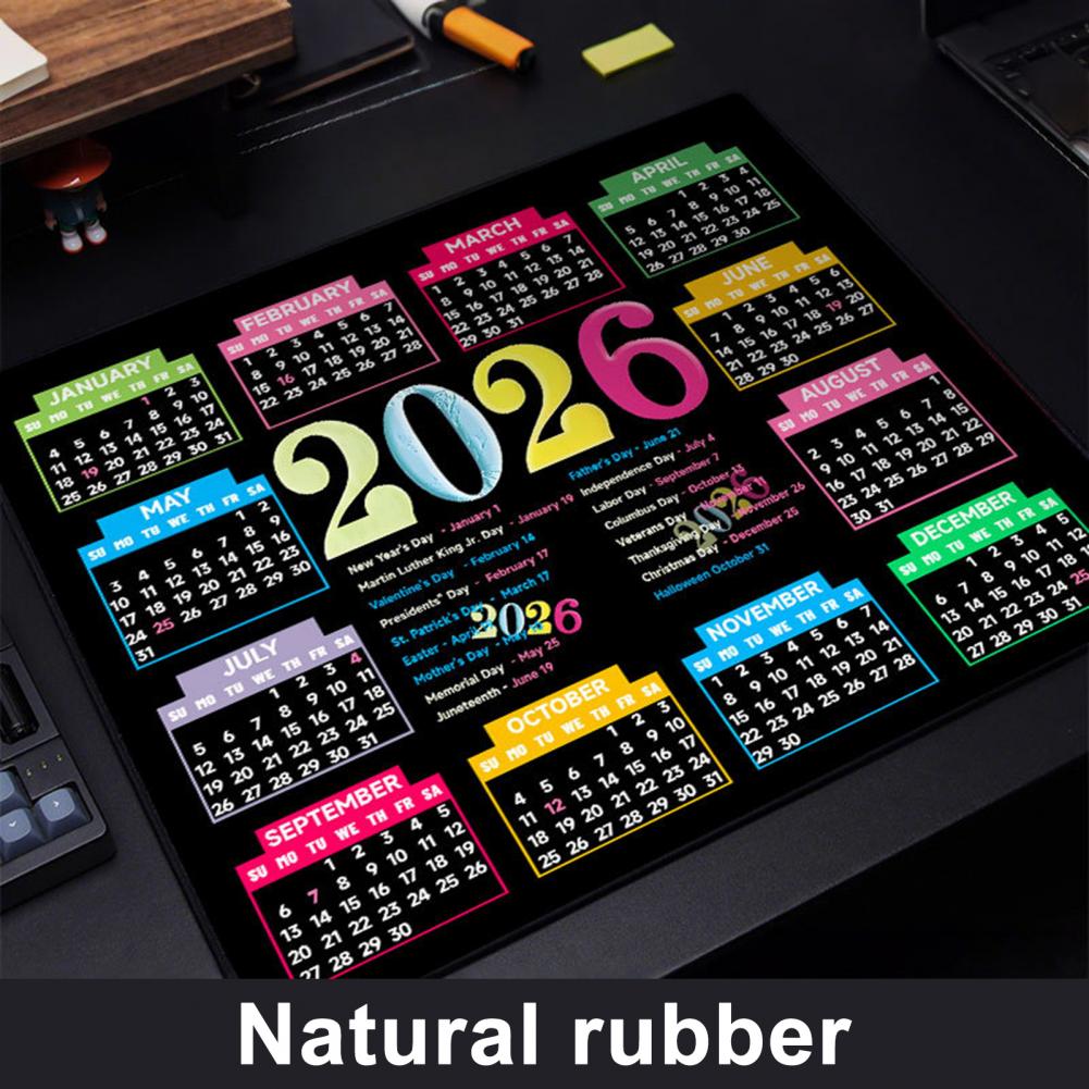 2026-Kalender-Mauspad, wasserd – Gaming Accessories Laptop Bewertung und Preis