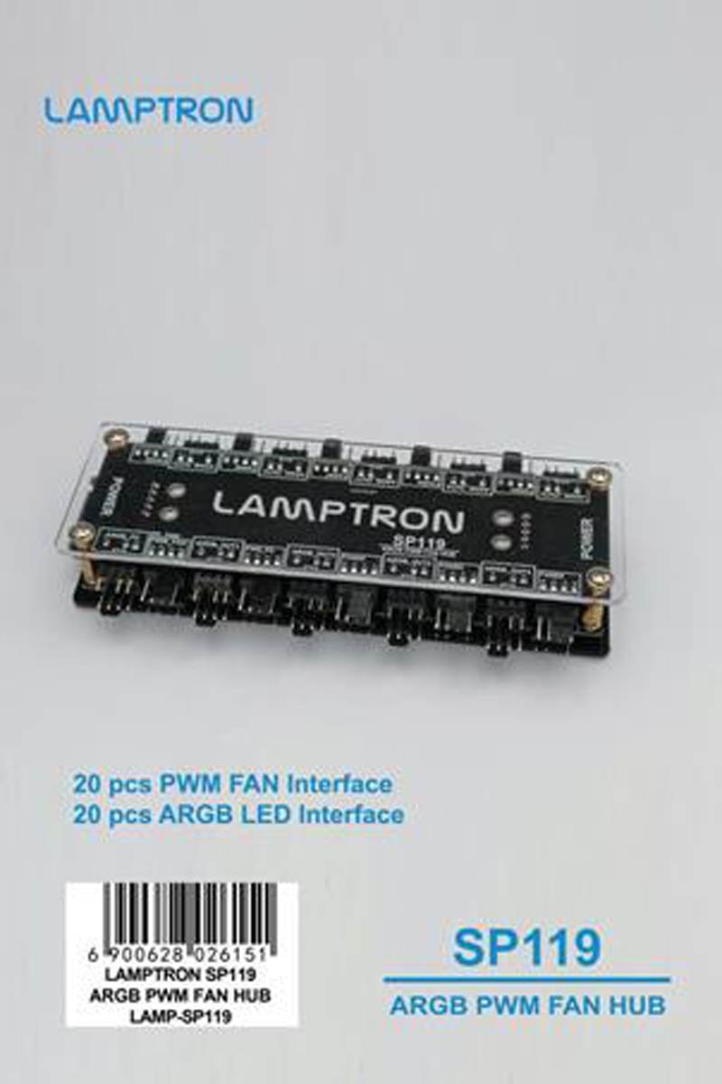 LAMPTRON 20-Wege ARGB PWM Lüft – Gaming Hardware And Accessories Bewertung und Preis