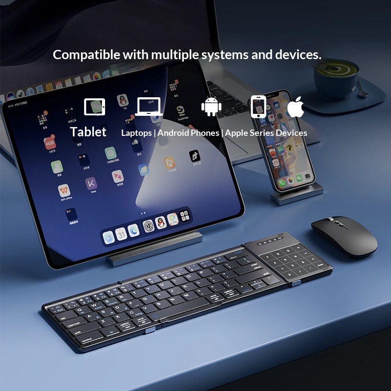 Mengzu Tri Fold kabellose Blue – Gaming Accessories Laptop Bewertung und Preis