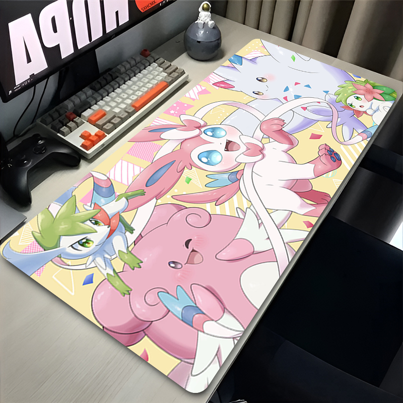 Großes rosa süßes Mauspad XXL  – Gaming Accessories Desktop Bewertung und Preis