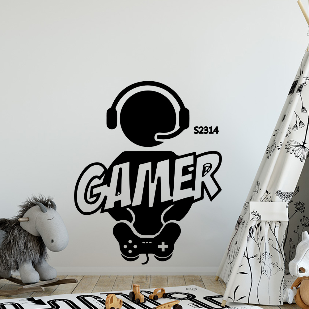 1pc Gamer Wand Kunst Aufkleber – Gaming Accessories For Bedroom Bewertung und Preis